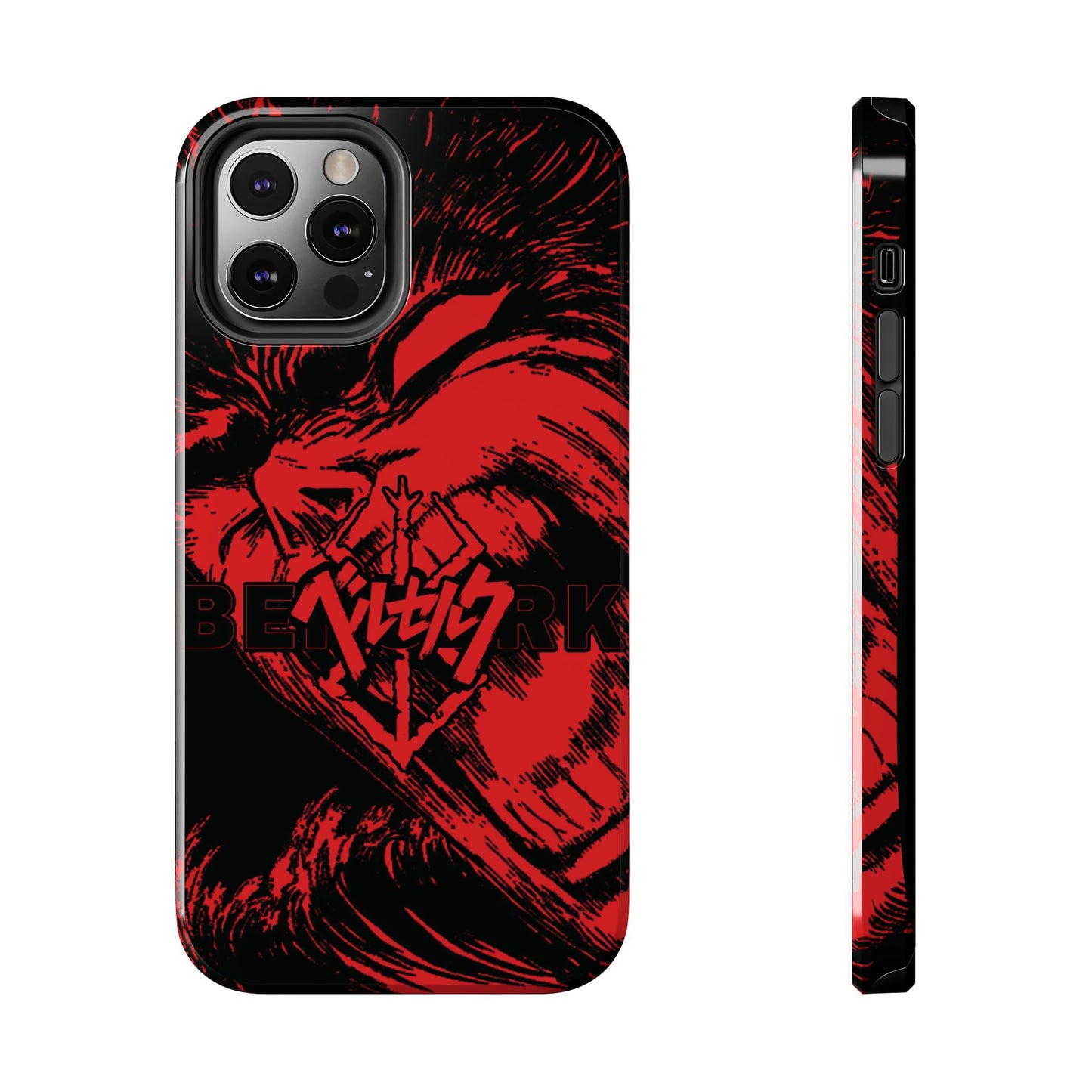 Dark Manga Swordsman Case iPhone 16 and more - Samsung | Horror Manga iPhone Case Anime Case