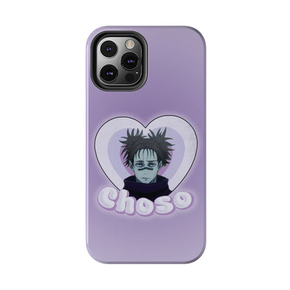 Choso Heart Phone Case | iPhone 16 and more - Samsung Phone Case | Anime Phone Case