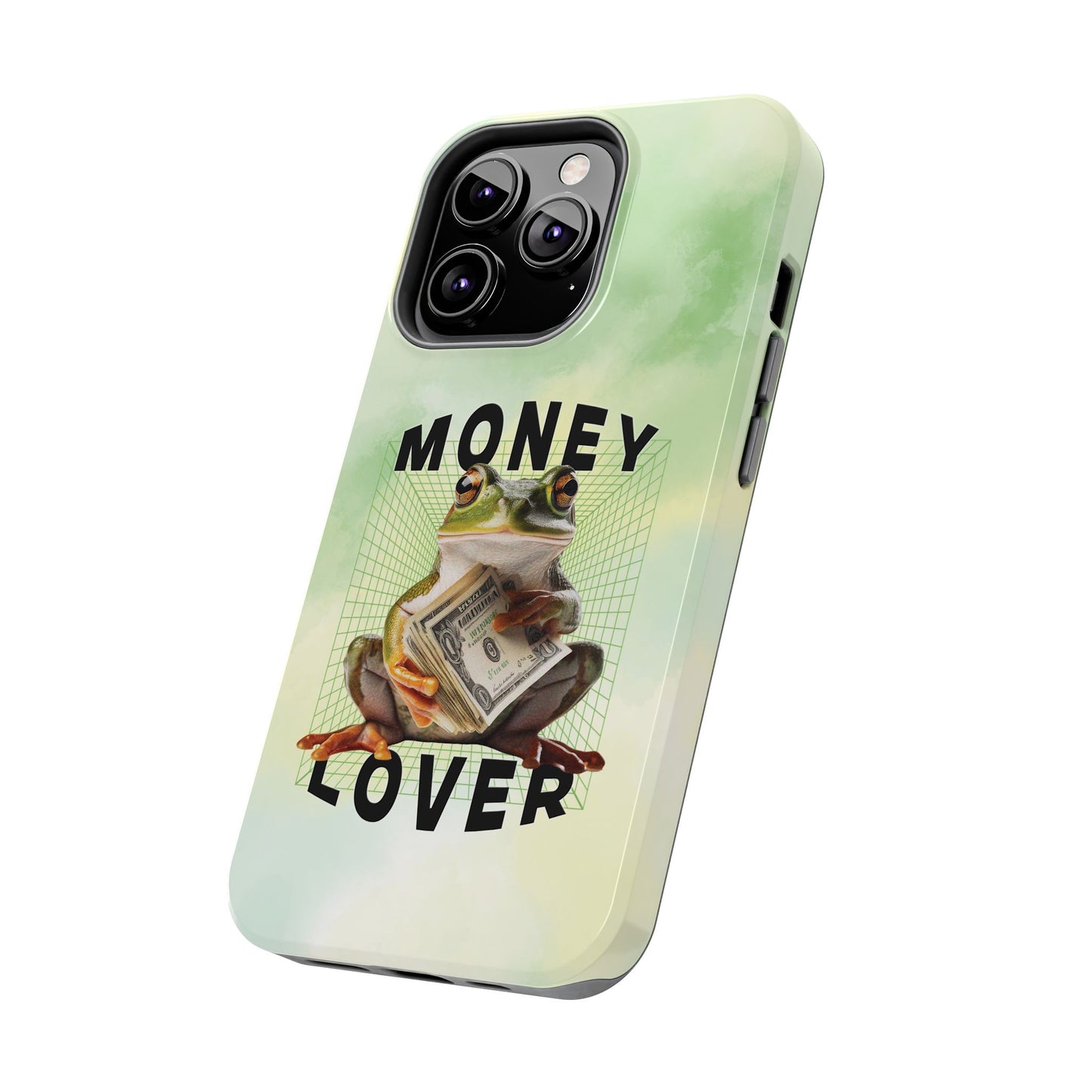 MONEY LOVER Frog Phone Case Funny Phone Case Cover for all iPhone Case - Samsung S23 S24 S23 S22