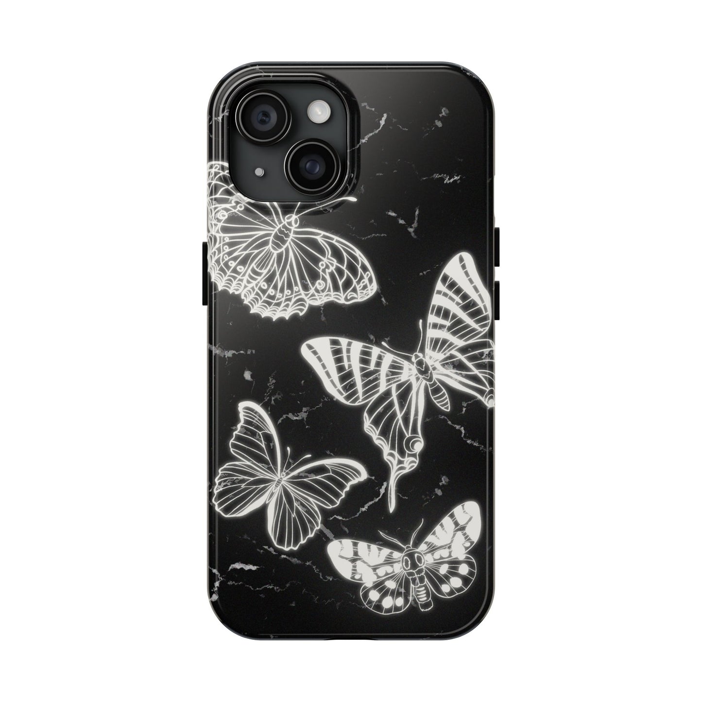 iPhone 16 Y2K Butterfly Vintage Phone Case for iPhone 16 - ALL | Samsung S24 S23 S22 S21