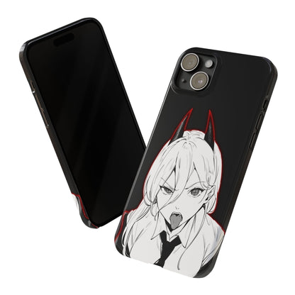 Power Phone Case | Anime Manga Iphone Case | Anime Girl iPhone Case