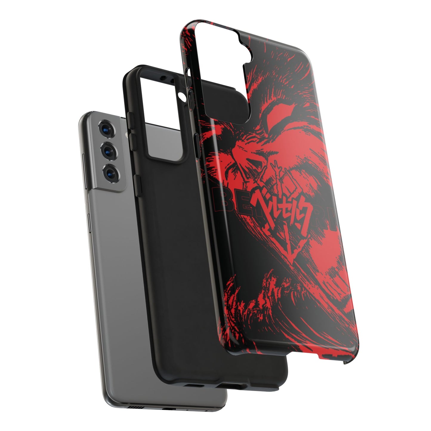 Dark Manga Swordsman Case iPhone 16 and more - Samsung | Horror Manga iPhone Case Anime Case