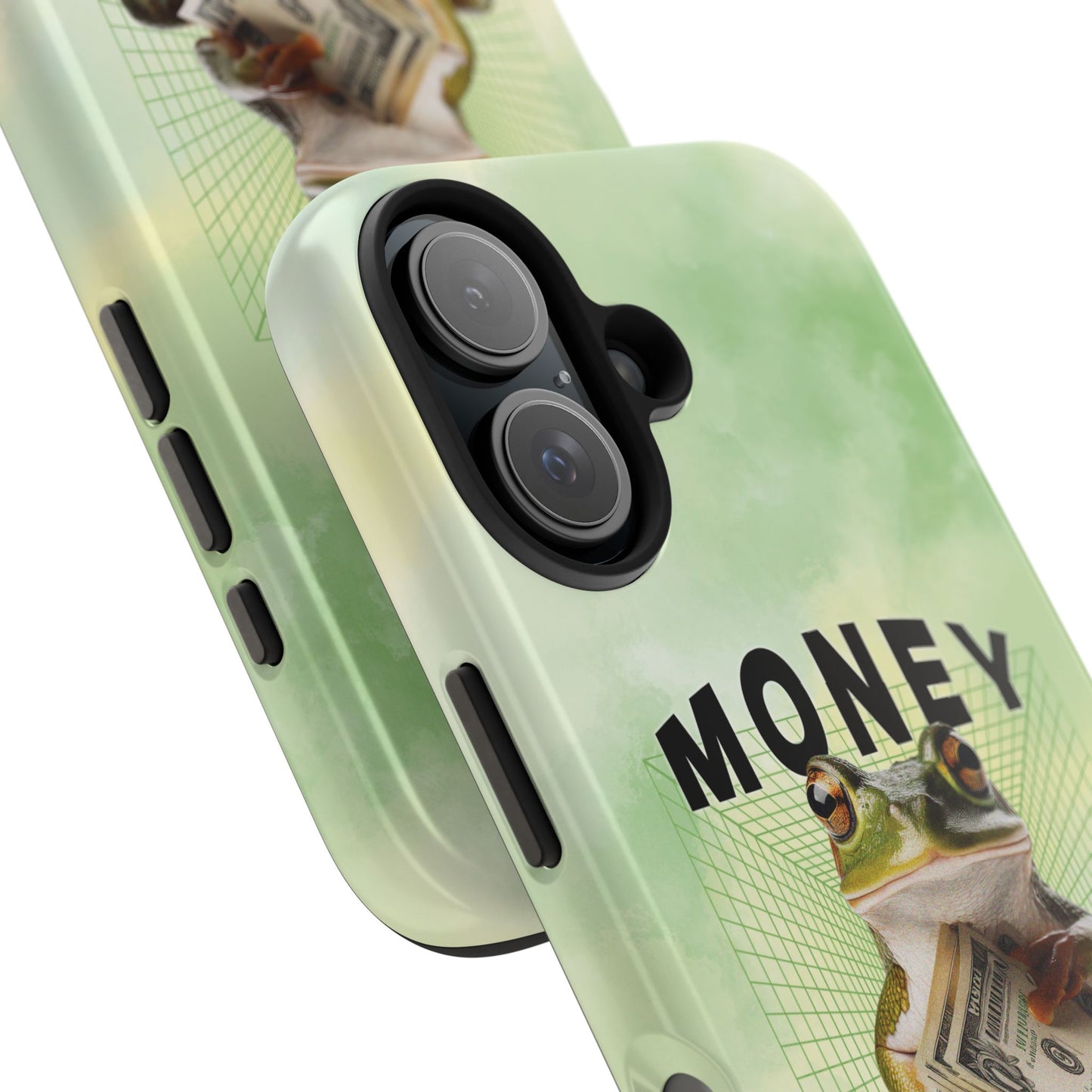 MONEY LOVER Frog Phone Case Funny Phone Case Cover for all iPhone Case - Samsung S23 S24 S23 S22