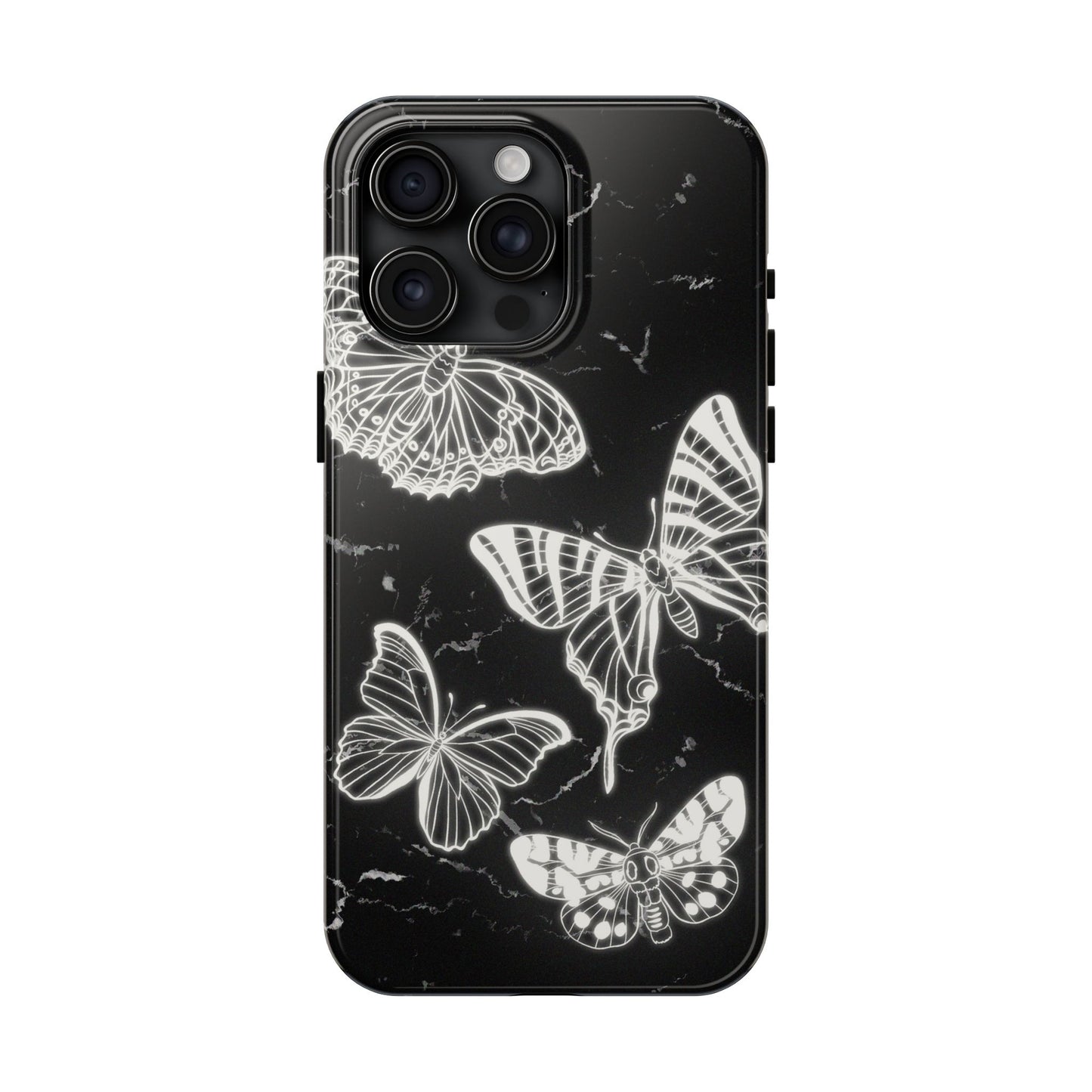 iPhone 16 Y2K Butterfly Vintage Phone Case for iPhone 16 - ALL | Samsung S24 S23 S22 S21