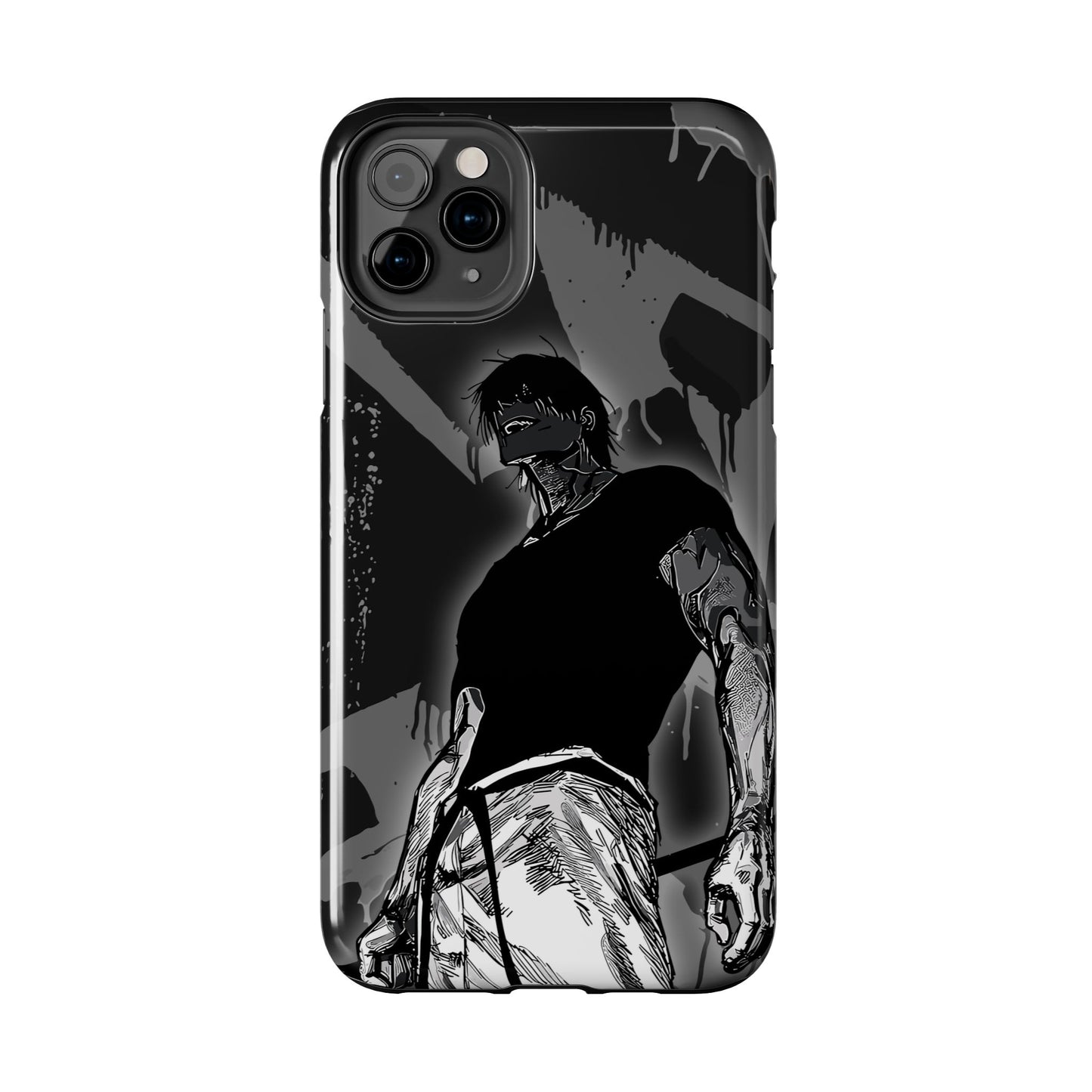 Toji iPhone Case | Anime Phone Case for iPhone 15 14 13 12 11 10 8 7 Xs Pro Max Plus SE XR