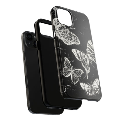 iPhone 16 Y2K Butterfly Vintage Phone Case for iPhone 16 - ALL | Samsung S24 S23 S22 S21