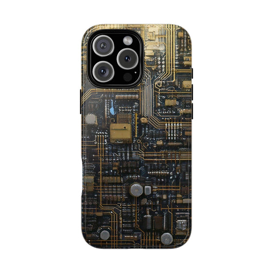 Circuits Cyberpunk iPhone 16 - All Cases | Phone Case for iPhone, Samsung and Google