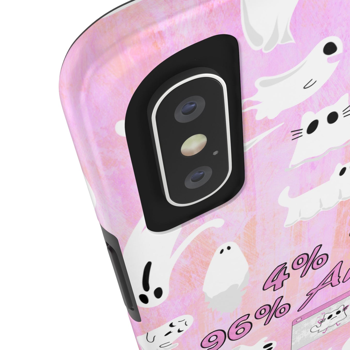 96 Anxiety Phone Case | Spooky Ghosts Halloween Case for iPhone 16 and More - Samsung