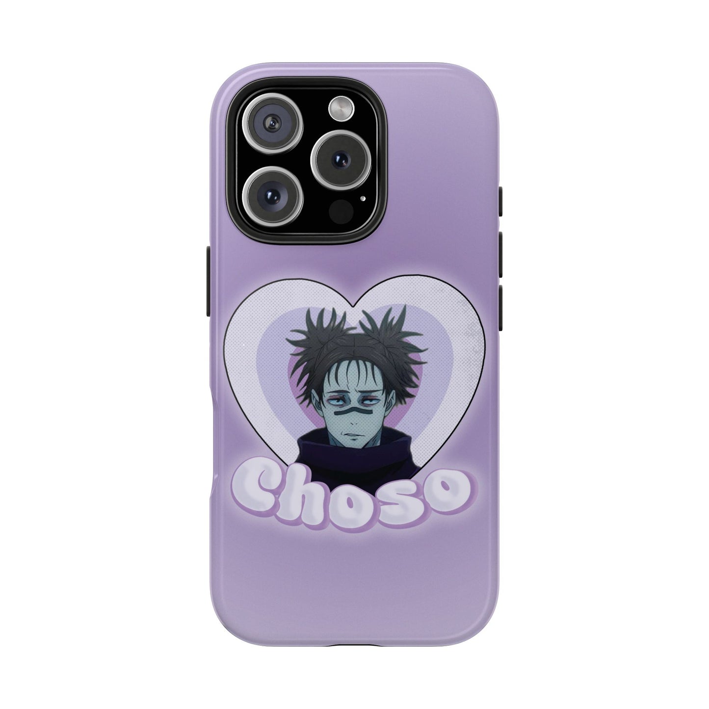 Choso Heart Phone Case | iPhone 16 and more - Samsung Phone Case | Anime Phone Case