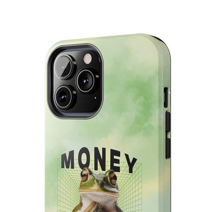 MONEY LOVER Frog Phone Case Funny Phone Case Cover for all iPhone Case - Samsung S23 S24 S23 S22