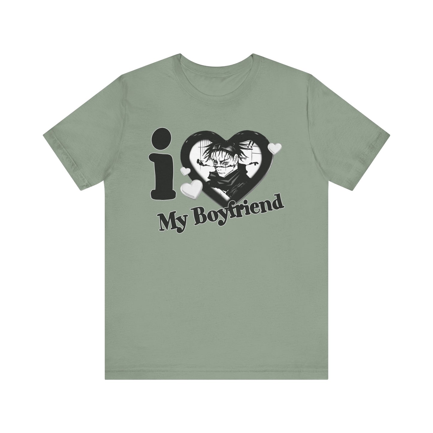 I Love My Boyfriend Choso T-Shirt - Unique Valentines Day Gift for Anime Fans - Romantic Anime Shirt for Him or Her