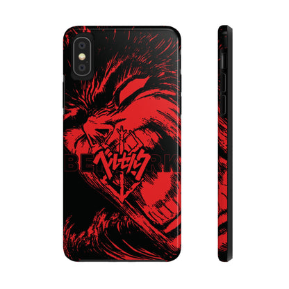 Dark Manga Swordsman Case iPhone 16 and more - Samsung | Horror Manga iPhone Case Anime Case