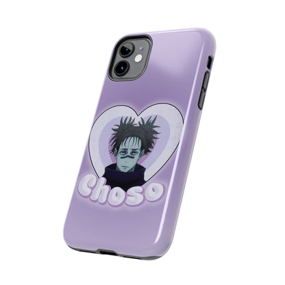 Choso Heart Phone Case | iPhone 16 and more - Samsung Phone Case | Anime Phone Case