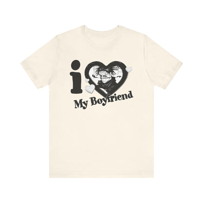 I Love My Boyfriend Choso T-Shirt - Unique Valentines Day Gift for Anime Fans - Romantic Anime Shirt for Him or Her