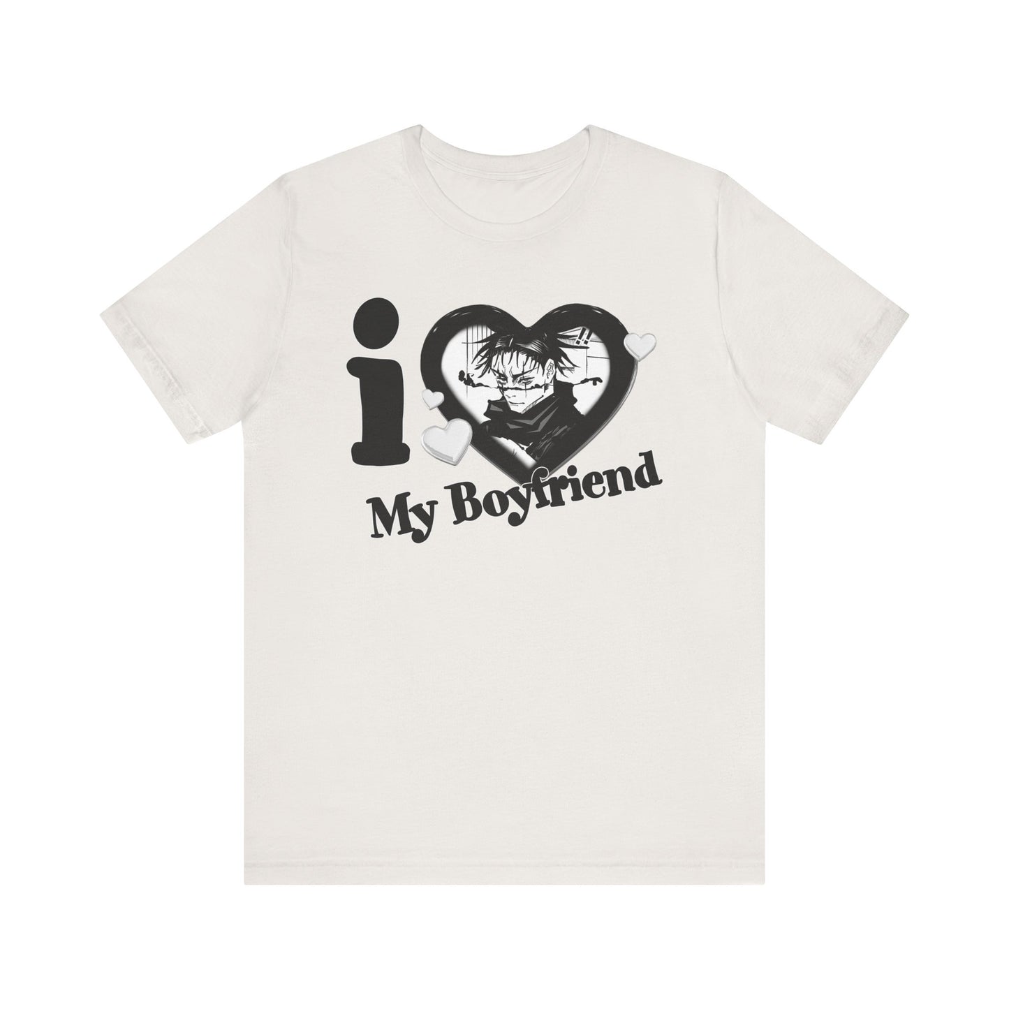 I Love My Boyfriend Choso T-Shirt - Unique Valentines Day Gift for Anime Fans - Romantic Anime Shirt for Him or Her