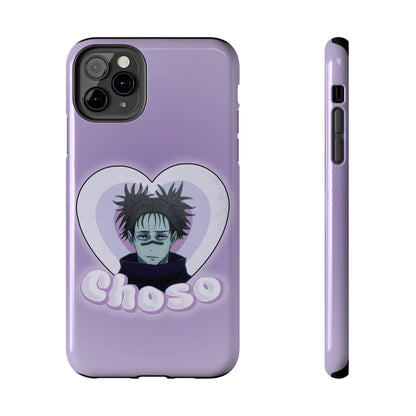 Choso Heart Phone Case | iPhone 16 and more - Samsung Phone Case | Anime Phone Case