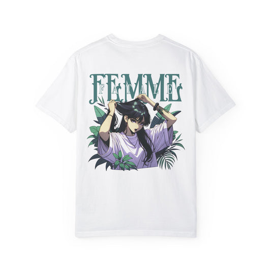 Femme Fatale Anime Girl T-Shirt - Aesthetic Anime Streetwear Gift