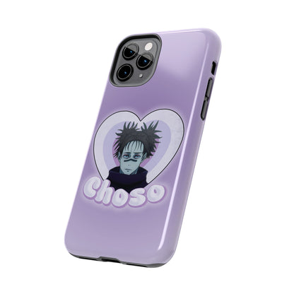 Choso Heart Phone Case | iPhone 16 and more - Samsung Phone Case | Anime Phone Case