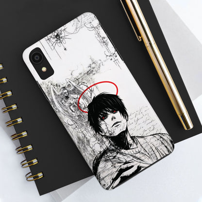 Toji -Inspired Tough Phone Case for iPhone 16 & Samsung, Protective Cover, Custom Anime Merchandise Gift