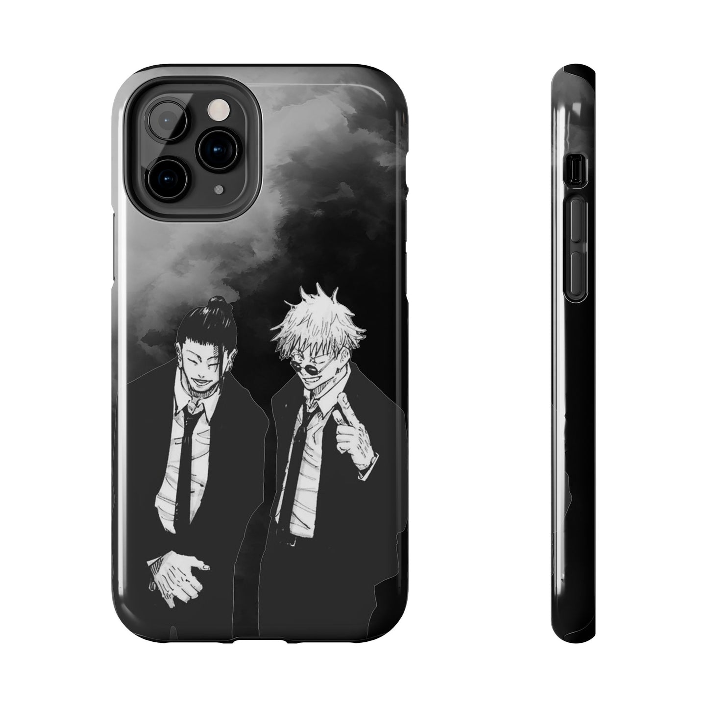 Anime-Inspired Tough Phone Case for iPhone 16 and Samsung, Protective Cover, Custom Phone Accessories, Otaku Gift