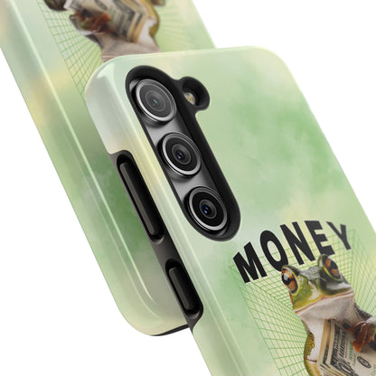 MONEY LOVER Frog Phone Case Funny Phone Case Cover for all iPhone Case - Samsung S23 S24 S23 S22