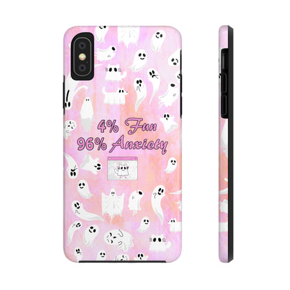 96 Anxiety Phone Case | Spooky Ghosts Halloween Case for iPhone 16 and More - Samsung