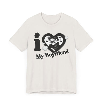 I Love My Boyfriend Choso T-Shirt - Unique Valentines Day Gift for Anime Fans - Romantic Anime Shirt for Him or Her