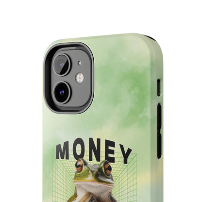 MONEY LOVER Frog Phone Case Funny Phone Case Cover for all iPhone Case - Samsung S23 S24 S23 S22