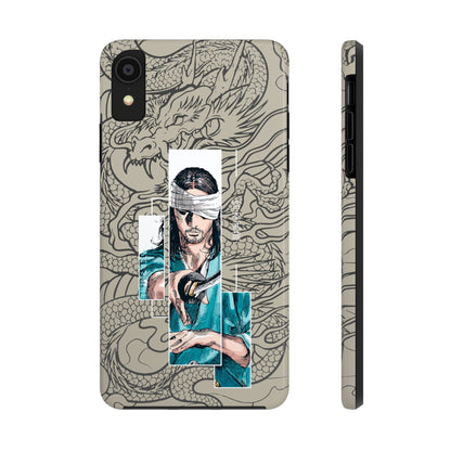 Samurai Anime Manga-Inspired iPhone Case – Musashi Design for iPhone 16-7 & Samsung