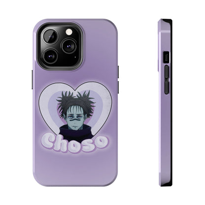 Choso Heart Phone Case | iPhone 16 and more - Samsung Phone Case | Anime Phone Case