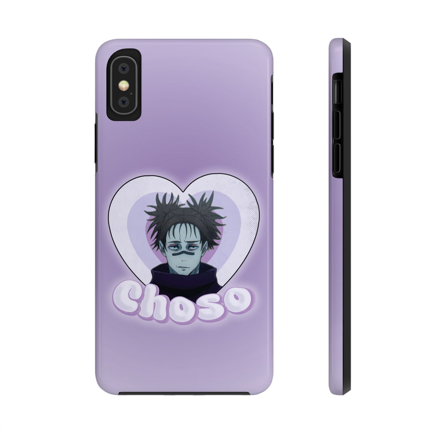 Choso Heart Phone Case | iPhone 16 and more - Samsung Phone Case | Anime Phone Case