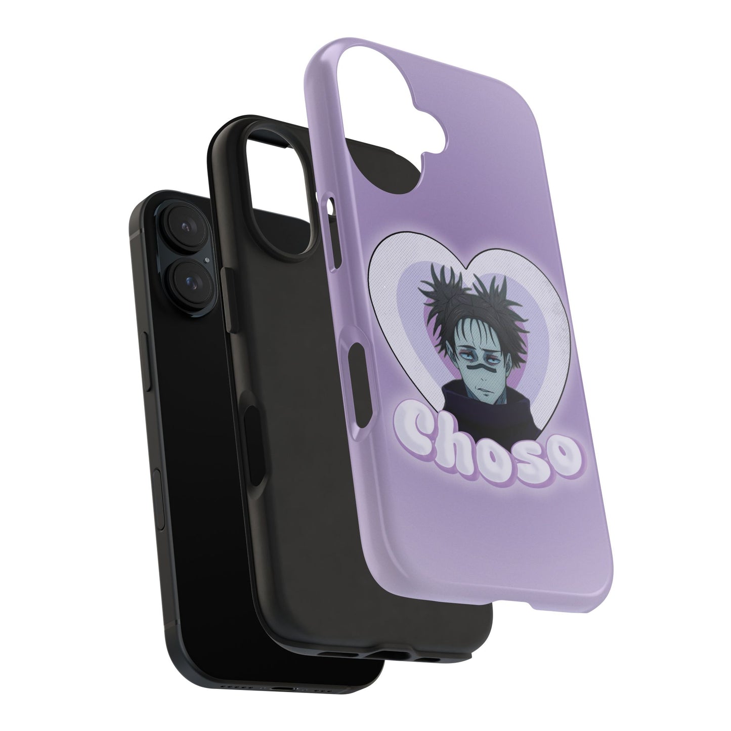 Choso Heart Phone Case | iPhone 16 and more - Samsung Phone Case | Anime Phone Case