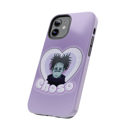 Choso Heart Phone Case | iPhone 16 and more - Samsung Phone Case | Anime Phone Case