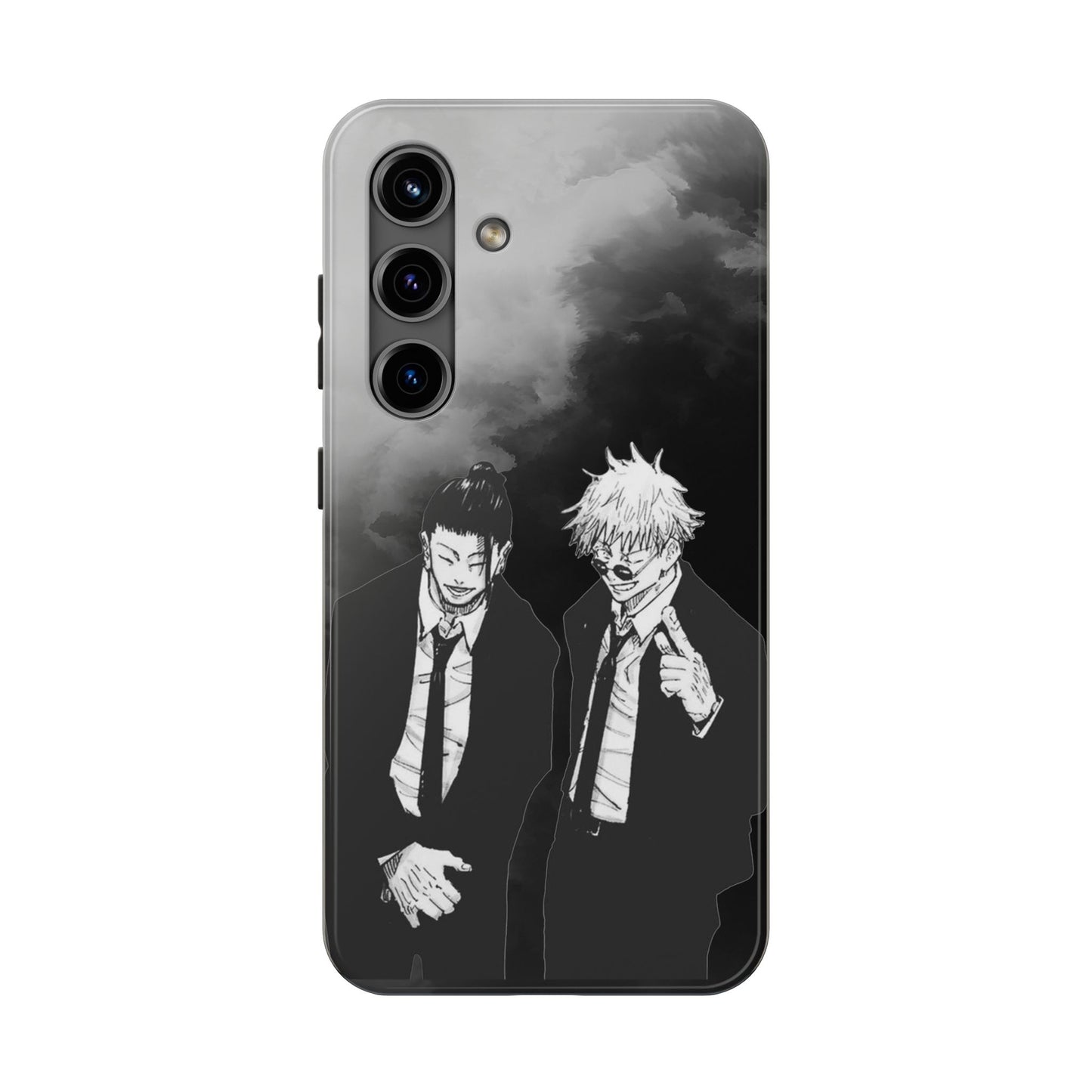 Anime-Inspired Tough Phone Case for iPhone 16 and Samsung, Protective Cover, Custom Phone Accessories, Otaku Gift