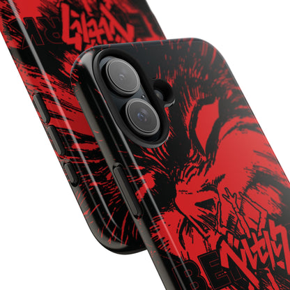 Dark Manga Swordsman Case iPhone 16 and more - Samsung | Horror Manga iPhone Case Anime Case