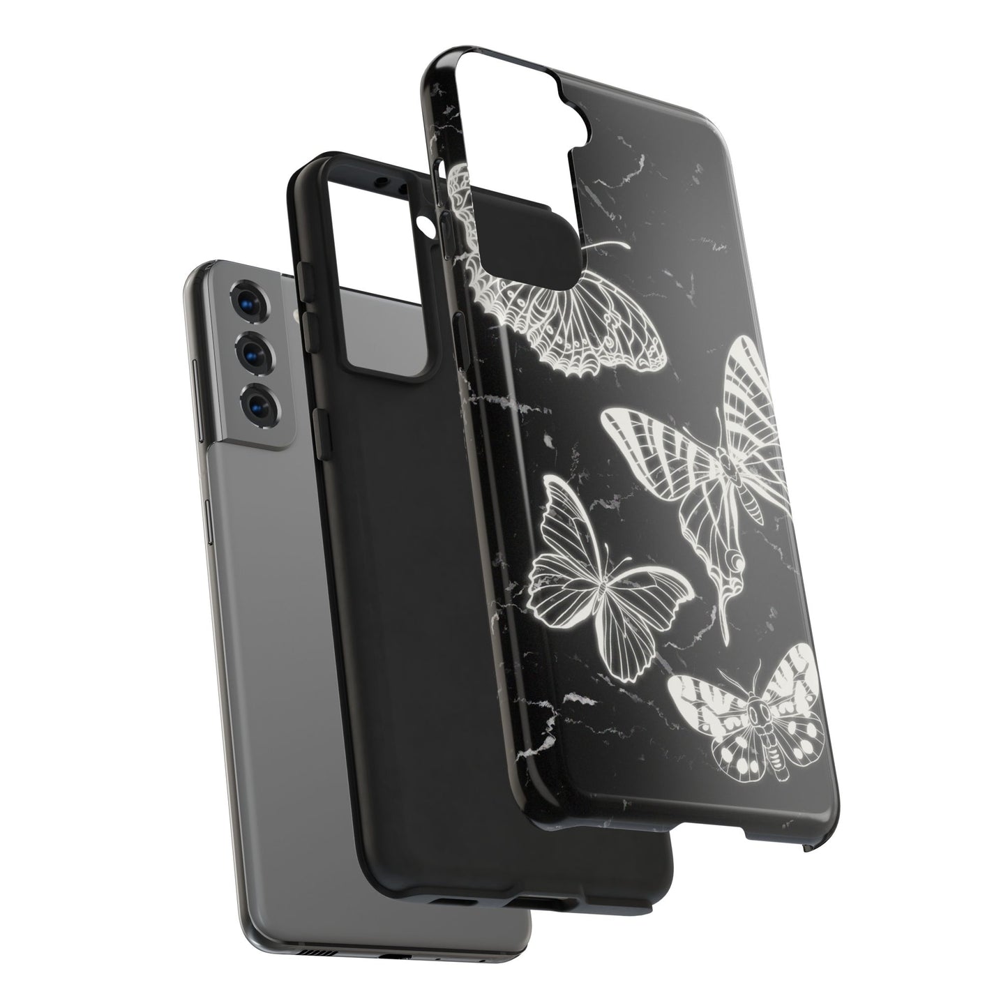 iPhone 16 Y2K Butterfly Vintage Phone Case for iPhone 16 - ALL | Samsung S24 S23 S22 S21