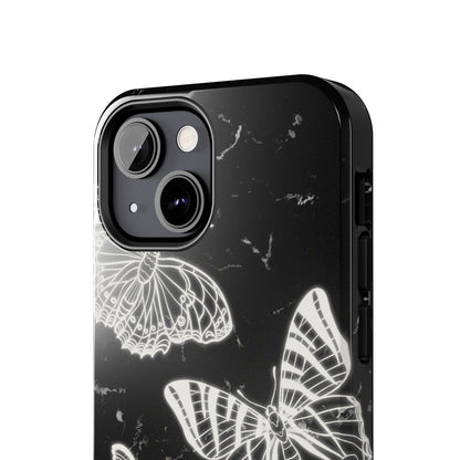 iPhone 16 Y2K Butterfly Vintage Phone Case for iPhone 16 - ALL | Samsung S24 S23 S22 S21