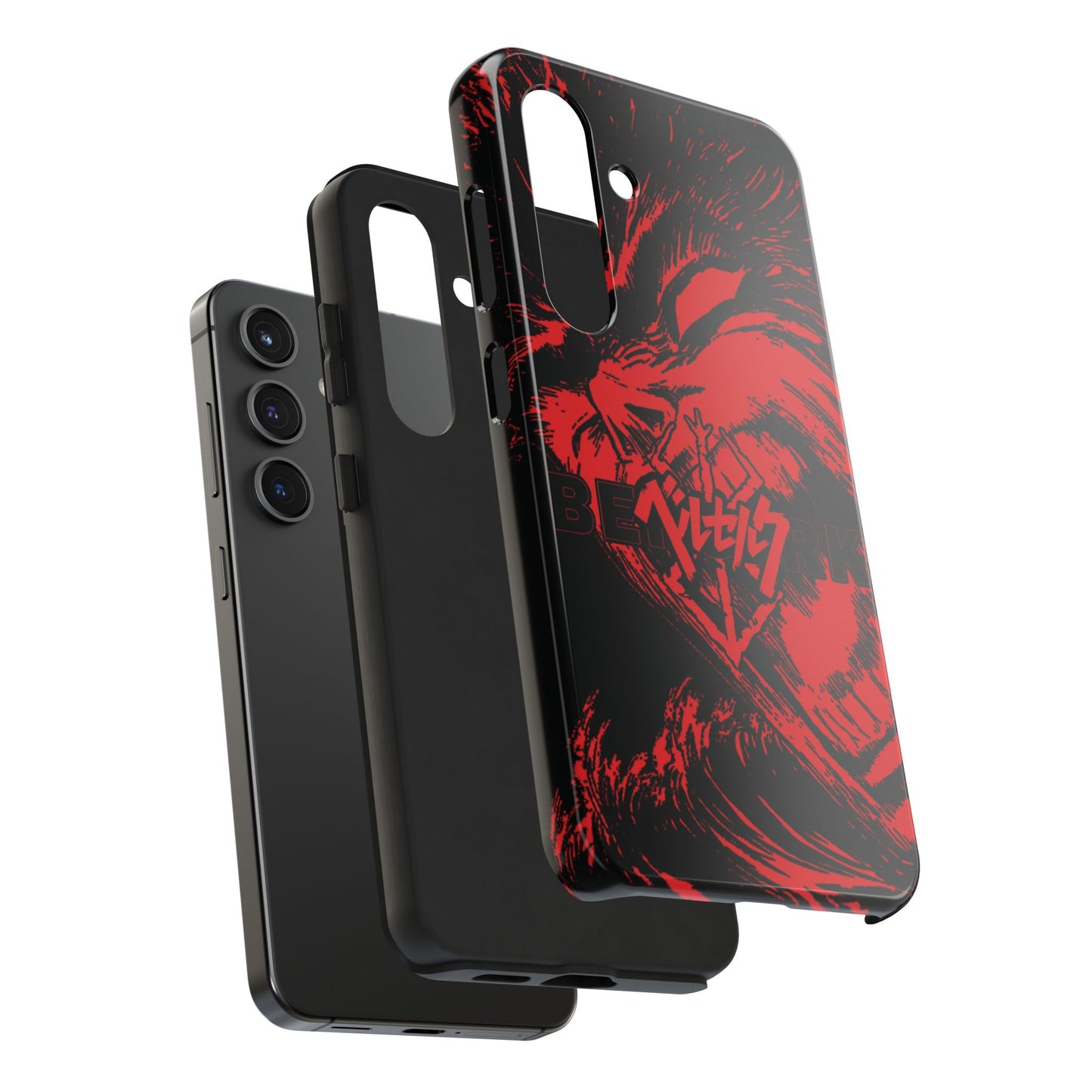 Dark Manga Swordsman Case iPhone 16 and more - Samsung | Horror Manga iPhone Case Anime Case