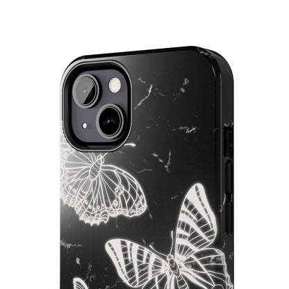 iPhone 16 Y2K Butterfly Vintage Phone Case for iPhone 16 - ALL | Samsung S24 S23 S22 S21