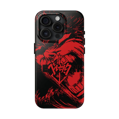 Dark Manga Swordsman Case iPhone 16 and more - Samsung | Horror Manga iPhone Case Anime Case