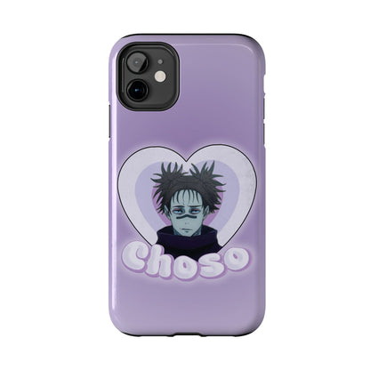 Choso Heart Phone Case | iPhone 16 and more - Samsung Phone Case | Anime Phone Case