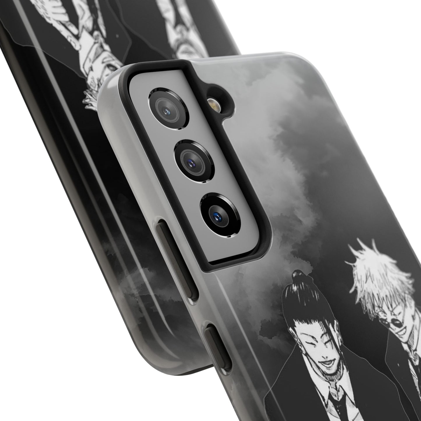 Anime-Inspired Tough Phone Case for iPhone 16 and Samsung, Protective Cover, Custom Phone Accessories, Otaku Gift