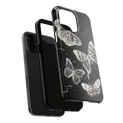 iPhone 16 Y2K Butterfly Vintage Phone Case for iPhone 16 - ALL | Samsung S24 S23 S22 S21