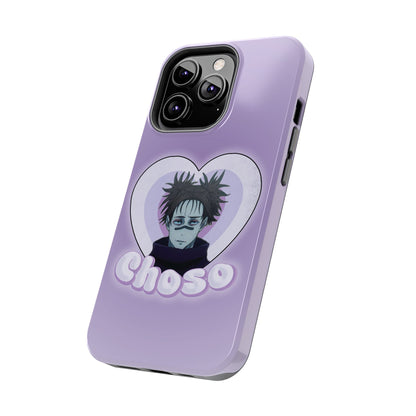 Choso Heart Phone Case | iPhone 16 and more - Samsung Phone Case | Anime Phone Case