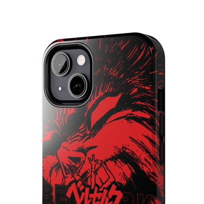 Dark Manga Swordsman Case iPhone 16 and more - Samsung | Horror Manga iPhone Case Anime Case