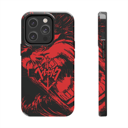 Dark Manga Swordsman Case iPhone 16 and more - Samsung | Horror Manga iPhone Case Anime Case