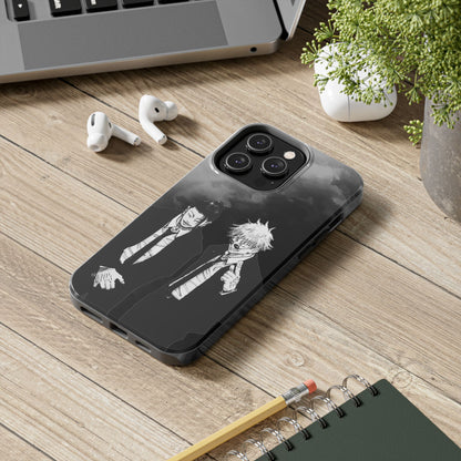 Anime-Inspired Tough Phone Case for iPhone 16 and Samsung, Protective Cover, Custom Phone Accessories, Otaku Gift