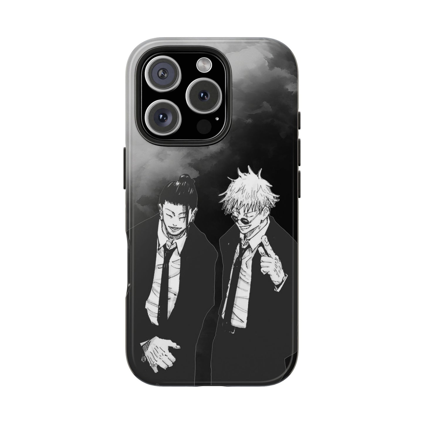 Anime-Inspired Tough Phone Case for iPhone 16 and Samsung, Protective Cover, Custom Phone Accessories, Otaku Gift