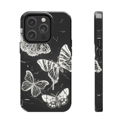 iPhone 16 Y2K Butterfly Vintage Phone Case for iPhone 16 - ALL | Samsung S24 S23 S22 S21