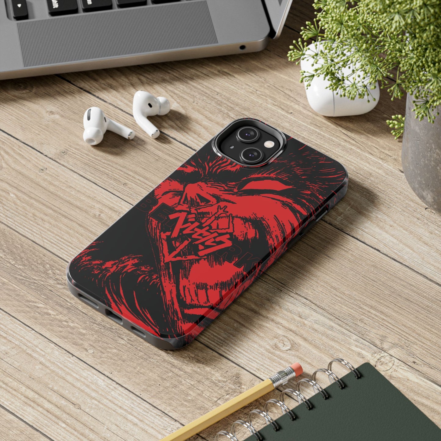 Dark Manga Swordsman Case iPhone 16 and more - Samsung | Horror Manga iPhone Case Anime Case